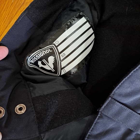 Rossignol Women's Ski Pants Size 14 Black Adjustable Waist Straight Leg Winter - Picture 9 of 14